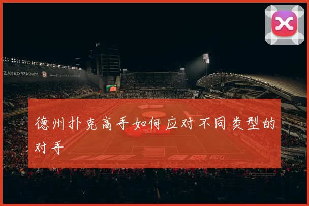 德州扑克高手如何应对不同类型的对手