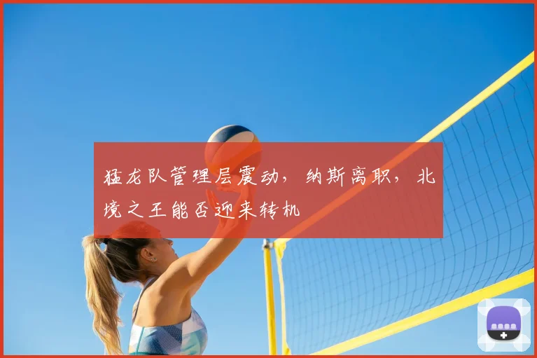 猛龙队管理层震动,纳斯离职,北境之王能否迎来转机